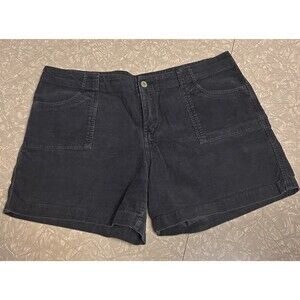 Vintage Y2K Unionbay Women Corduroy Shorts 90s Flap Pockets size 15